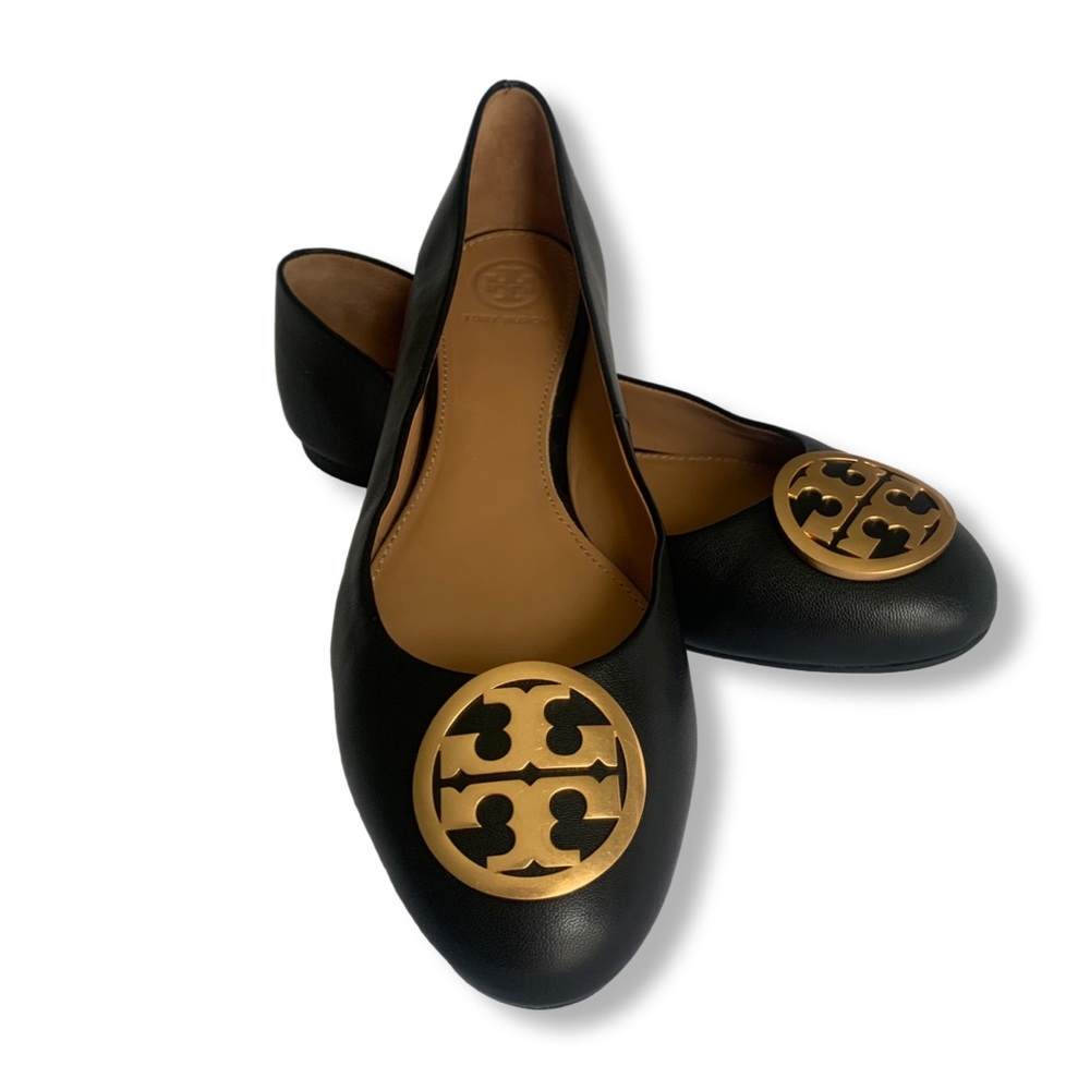 🆕 Tory Burch Benton Ballet Flats Napa Leather